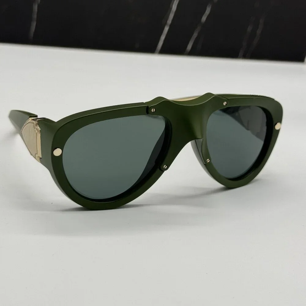 NEW BURBERRY BE4433U 413871 SUNGLASSES GREEN UNISEX BE4433U 4138/71 BURBERRY